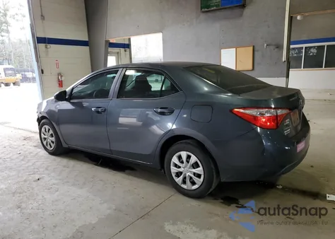 2014 Toyota Corolla L из США, поврежденный, VIN 2T1BURHE0EC208474